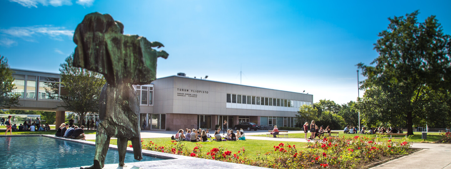 University hill on a sunny day