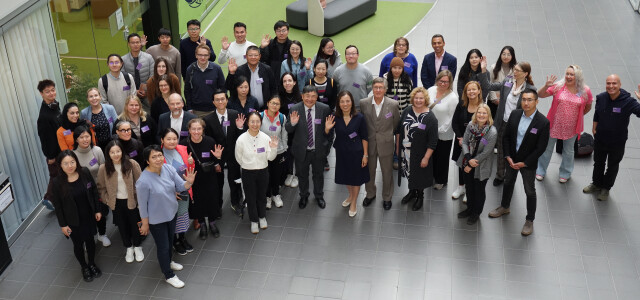 A group photo of the symposium participants